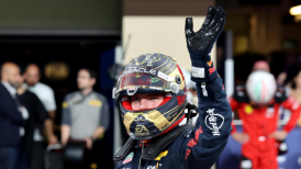 Verstappen se llevó la "pole position" en Abu Dhabi