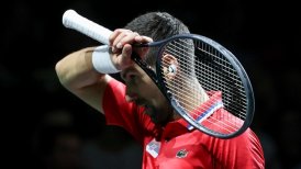 Novak Djokovic y Serbia cayeron ante Italia que clasificó a la final de la Copa Davis