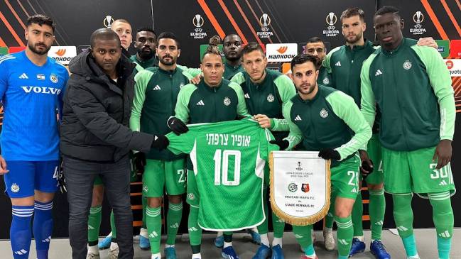 DT de Maccabi Haifa sobre apoyos a Palestina: Prefiero pensar en nuestros secuestrados