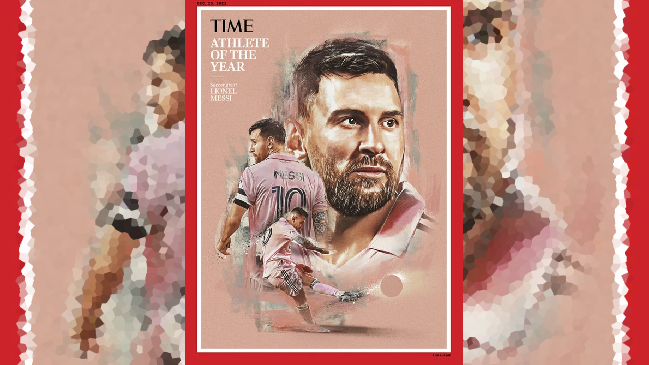Lionel Messi fue destacado como el deportista del año por la revista Time