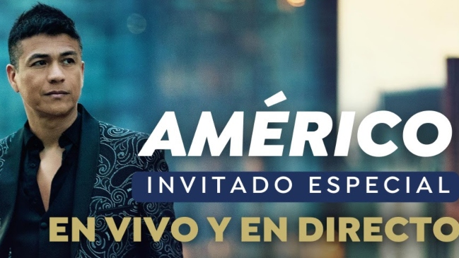 Américo fue anunciado como artista principal de los Panam Sports Awards