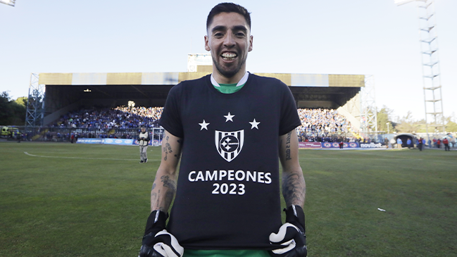 Gabriel Castellón tras el título de Huachipato: Calladitos dimos la pelea hasta el último