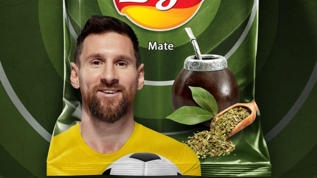 Lionel Messi publicitó papas fritas con sabor a mate y "reventó" las redes