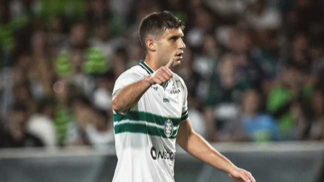 Desde Brasil apuntan que Benjamín Kuscevic busca su salida de Coritiba hacia Vasco da Gama