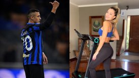 Sabrina Sosa fue a ver a Inter de Milán y desató rumores de "remember" con Alexis Sánchez