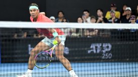 Rafael Nadal volvió a jugar un partido profesional después de 347 días