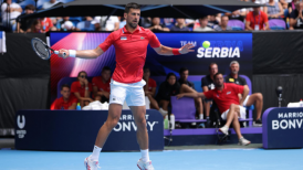 Djokovic lideró a Serbia a cuartos de final de la United Cup