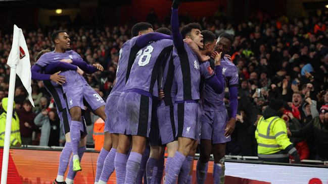 FA Cup: Liverpool dejó en el camino a Arsenal con exigido triunfo y avanzó a la cuarta ronda