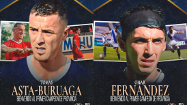 Everton anunció a Tomás Asta-Buruaga y Omar Fernández como nuevos refuerzos