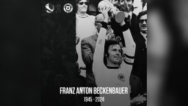 Federación de Fútbol de Chile expresó condolencias por fallecimiento de Franz Beckenbauer