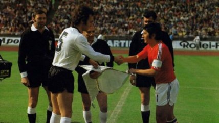 El inolvidable saludo de Franz Beckenbauer y "Chamaco" Valdés en el Mundial de 1974