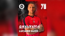 Unión La Calera anunció a Luciano Aued como su primer refuerzo para el 2024