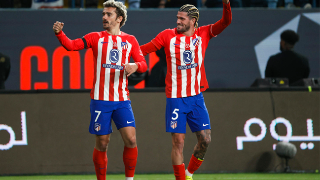 Griezmann se convirtió en máximo goleador en la historia de Atlético de Madrid