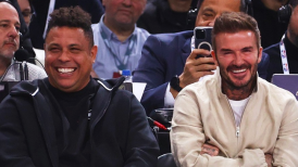 [VIDEO] El feliz reencuentro entre Ronaldo y David Beckham
