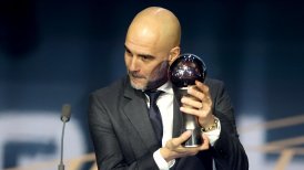 Guardiola ganó por primera vez el premio The Best al mejor entrenador