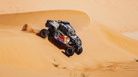 "Chaleco" López salió del podio a una etapa del final en el Rally Dakar