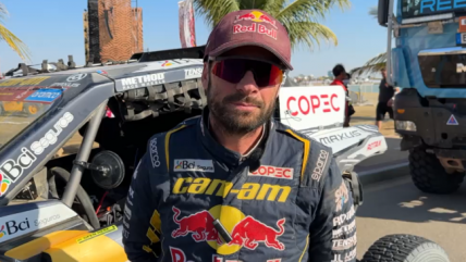 "Chaleco" López y su cuarto lugar en el Dakar: Lo sacamos adelante, a seguir trabajando
