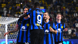 Inter contó con Alexis en el triunfo ante Lazio en la semifinal de la Supercopa italiana