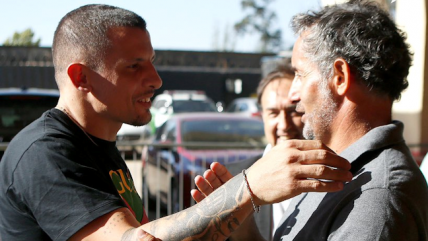 Vecchio estuvo presente en el Santa Laura en la derrota de Unión Española ante la U