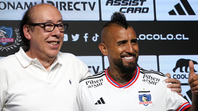 Colo Colo gestiona masiva presentación para Arturo Vidal