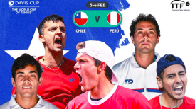 La serie de Copa Davis entre Chile y Perú será transmitida en DirecTV