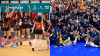 Murano se coronó campeón femenino y masculino de la Liga Nacional A1 de vóleibol