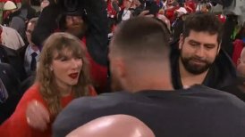 El festejo viral de Taylor Swift con Travis Kelce por triunfo en la AFC y paso al Super Bowl