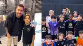 [VIDEO] Messi sorprendió a niños en cumpleaños de un amigo de su hijo Thiago