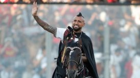 La Champions League hizo eco de la presentación a caballo de Vidal en Colo Colo