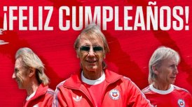 La Roja felicitó a su DT Ricardo Gareca por su cumpleaños