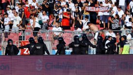 Carabineros advirtió antes del partido que era necesario suspender la Supercopa