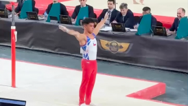 ¡Histórico! Joaquín Álvarez registró una maniobra inédita en el Mundial de Gimnasia