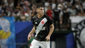 Pablo Galdames se llenó de elogios tras debutar con un gol con Vasco
