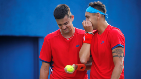 Alejandro Tabilo y Tomás Barrios tuvieron triunfal debut en el dobles del Chile Open