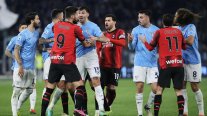 Serie A: Lazio terminó con tres expulsados en derrota ante Milan en Roma