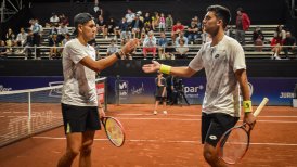 Tabilo y Barrios tendrán ante Matías Soto una final chilena en el dobles del ATP de Santiago