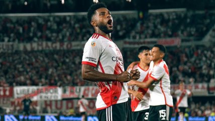 River Plate de Paulo Díaz volvió a celebrar en Argentina tras batir a Independiente Rivadavia