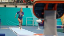 Makarena Pinto accedió a la final de salto en la Copa del Mundo de Gimnasia