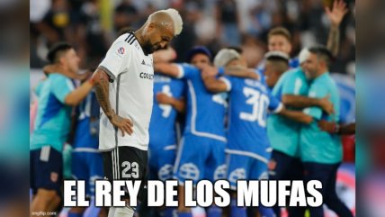 Arturo Vidal fue el protagonista de los memes tras el fin de la racha de Colo Colo ante la U