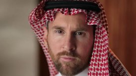 Messi se convirtió en la imagen de una marca de lujo de Arabia Saudita