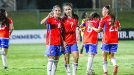 La Roja Femenina festejó en el Sudamericano Sub 17 con goleada a Ecuador