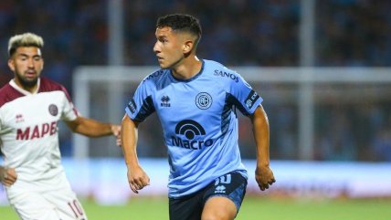 Belgrano contó con Matías Marín en caída ante Lanús en la Copa de la Liga