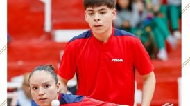 El tenis de mesa le dio la primera medalla de oro a Chile en los Juegos Bolivarianos de la Juventud