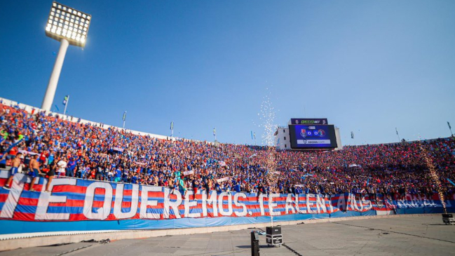 U. de Chile confirmó aforo total para recibir a Coquimbo Unido en el Estadio Nacional