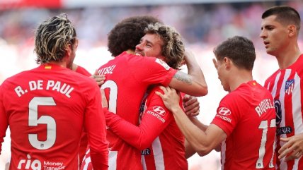 Atlético de Madrid venció a Girona con dos goles de Antoine Griezmann