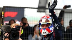 Max Verstappen celebró por partida doble este sábado en el GP de China