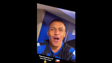 "Representando a mi país": El mensaje de Alexis en medio de los festejos de campeón con Inter