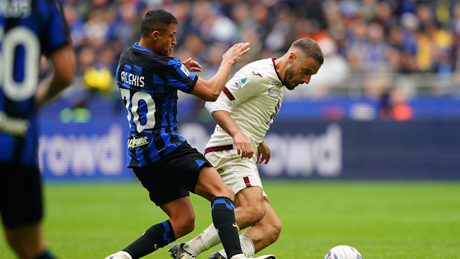 Con Alexis en cancha: Inter derrotó a Torino y ensalzó sus festejos como campeón de la Serie A