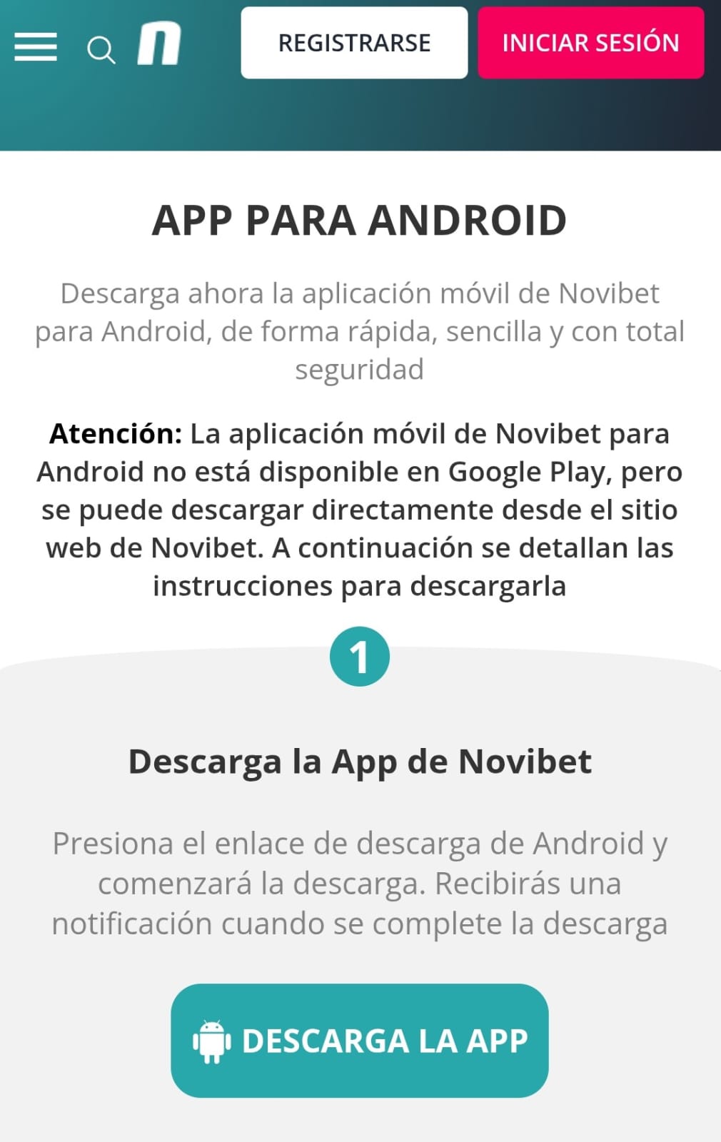 app novibet