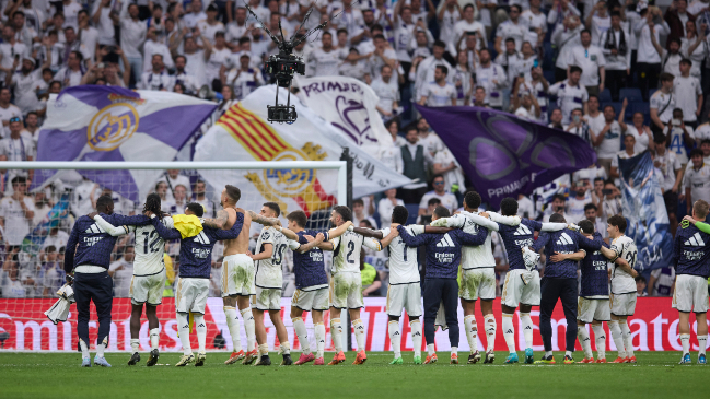 Real Madrid logró el título en España tras aprovechar derrota del FC Barcelona